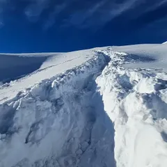 This was the path we carved through deep snow on the Kuari Pass. Walking in these conditions is a full-body workout. We prepare for this with specific conditioning that builds lower body power and stability to prevent fatigue and injury.