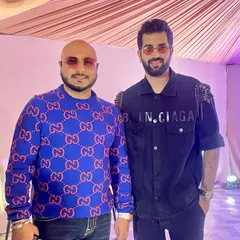 Sharing a frame with the powerhouse performer B Praak before opening his show. It's always a pleasure to connect with fellow artists who are masters of their craft.