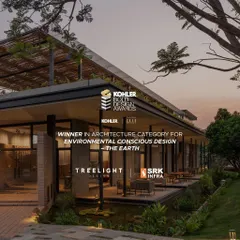 'The Earth' was the Winner in the Environmental Conscious category at the Kohler Bold Design Awards 2024. The jury recognized its innovative use of locally sourced materials and sustainable techniques that minimize environmental impact.