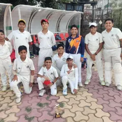 The victorious U-12 squad after their Junior Cup match. Moments like these build a champion mindset and a love for the game.