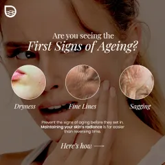Are you seeing the first signs of aging, such as dryness, fine lines, or sagging? It is far easier to maintain your skin's radiance than to reverse time, and I am here to show you how.