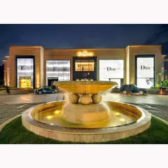 A powerful night shot of the DLF Emporio mall, showcasing its modern, high-end architectural design. My goal here was to create an image of prestige and luxury for a premier commercial real estate client.