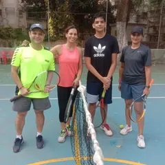 Tennis is better with friends. Our adult group classes are a great way to improve your game, get a great workout, and socialize with other tennis lovers in a friendly, supportive environment.