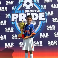 Here is Yash again, celebrating a well deserved win at the SAR Pride Cup. His winning mentality and hard work are truly paying off.
