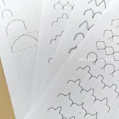 These worksheets are all about practicing basic strokes and motifs. Repetition is key to developing the steady hand needed for clean, confident line work in your mandalas.