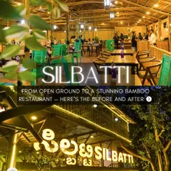 I don't just use natural materials, I build with them. This is the Silbatti restaurant in Bangalore, a project I designed and constructed entirely from bamboo, from the main structure to the fine interior details.