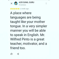 This feedback means the world to me. My goal is to be more than just a teacher; I aim to be a motivator and a friend who makes learning English feel as natural as speaking your mother tongue. I am proud to create a supportive space for every student.
