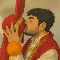Meet our super coach Parminder. This beautiful illustration captures his passion for Bhangra, which shines through in every step he teaches. He is dedicated to helping students master this iconic dance form.