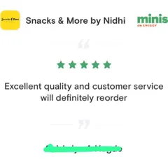 Another happy customer who will reorder. Building trust and delivering consistent quality is my top priority. Thank you for your support!