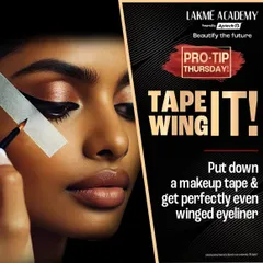 Pro-Tip Thursday! A simple hack using tape to get the perfect winged eyeliner every time. We share industry secrets to help you perfect your craft.