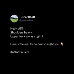 Is your neck stiff and are your shoulders always heavy? This post outlines three simple asanas you can do right now for instant relief. These are the real fixes for upper back tightness that no one has taught you.