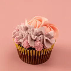 No words needed – these treats speak for themselves! 🧁 Indulge in a moist Belgian chocolate base topped with irresistible vanilla buttercream frosting, perfect for brightening up even the gloomiest of days!