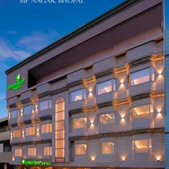 For the Lemontree Hotel in Bhopal, we undertook a complete facade upgrade. The new design incorporates modern architectural elements and strategic lighting to give the building a commanding and contemporary presence.