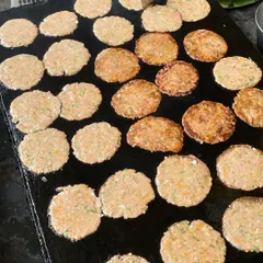 Our live tawa stations are perfect for preparing a variety of snacks. Here, our chefs are making Akki Rotti, a classic Karnataka dish, ensuring each one is cooked to perfection for your guests.