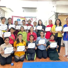Celebrating the graduation of our first batch from the 50-hour Prenatal Yoga training course. I am so proud of these dedicated and lovely students who are now ready to guide expecting mothers.