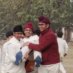 More celebrations as teammates lift a player in the air. We win together and we celebrate together.