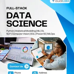 Our Full Stack Data Science program is designed to make you an expert. You will master Python, Machine Learning, Deep Learning, SQL, and Power BI through practical, hands on projects. This is the complete package for a career in data.