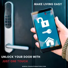 Make living easy with one-touch access. Our multifaceted smart lock can be unlocked instantly using the mobile app, simplifying entry to your home while maintaining high security.