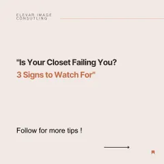Is your closet failing you? I'm sharing three signs to watch for that indicate your wardrobe needs a strategic overhaul. If these points sound familiar, it's time for a change.