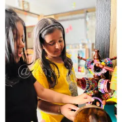 It warms my heart to see kids exploring my creations. Their curiosity and excitement are the best feedback an artist can get.