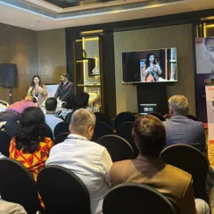 A view from the audience during my workshop at the CDSI conference. It is always a privilege to engage with my colleagues and discuss the latest advancements in aesthetic dermatology.