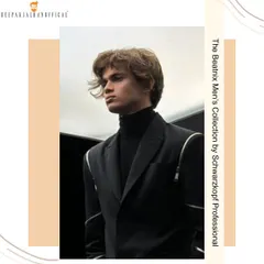 Introducing the Schwarzkopf Professional Beatnix Men's Hair Collection. This look focuses on texture, creating a personalized style for the modern gentleman.
