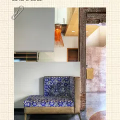 Our design process often begins with a single, story-filled object. Here, an antique, intricately carved Kerala doorframe serves as the anchor, setting a tone of heritage that is then layered with modern furniture and textiles.
