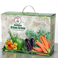 Calling all veggie lovers! Our Krushi Gardening Kit for vegetables provides everything you need to create a thriving terrace garden. This complete kit helps you grow fresh, organic produce right at home with ease.