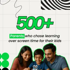 We celebrate the 500+ parents who chose learning over screen time for their kids this year. This graphic is part of our year-in-review, highlighting the trust parents place in us.