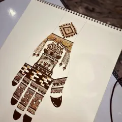A special design sketch for Tulsi Habba. This festival celebrates the sacred Tulsi plant, and I love creating patterns that honor our beautiful traditions.