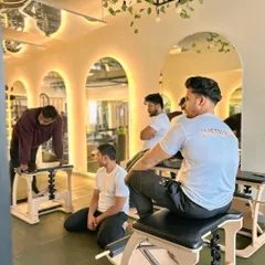 Our instructors are always learning and evolving their techniques. Here, our team of trainers participates in a workshop to ensure they are bringing the very best and most effective methods to your workouts.