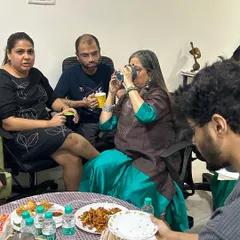 A special moment catering for the sensational singer Rekha Bhardwaj. Sharing my food with artists I admire is a truly rewarding experience.