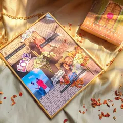 A closer look at one of my custom vintage photo frames. They are a stylish way to safeguard your precious memories and make a wonderfully thoughtful gift for weddings, anniversaries, or birthdays.