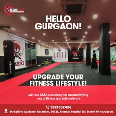 Hello Gurgaon! We invite you to upgrade your fitness lifestyle in our state-of-the-art facility, designed for an electrifying mix of fitness and self-defense.