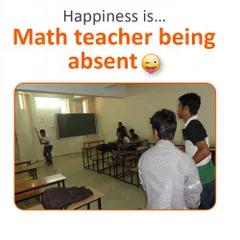Remember that small happiness in school when the math teacher was absent? We're trying to change that, making every math class a period kids look forward to.