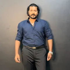 A simple, confident shot of me. This is the person behind the voice of Chintu and Lucky.