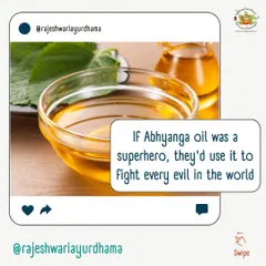 It's wonderful when clients feel the profound effects of my treatments. The sentiment that Abhyanga oil could "fight every evil" speaks to its powerful ability to heal and restore balance on so many levels.