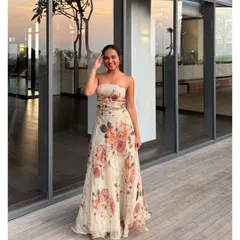 The quintessential summer wedding lehenga, worn beautifully by our client for an outdoor celebration.