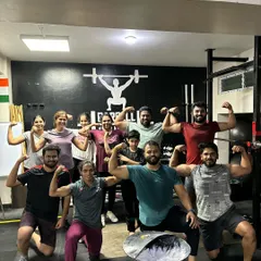 The evening batch showing their hard earned results. Consistency is the key to success, and this group shows up every day ready to work and become champions.