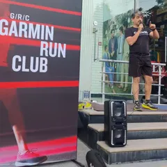 Speaking to the Garmin Run Club about leveraging the off-season. It is not about stopping but about recovering, reflecting, and readjusting your training for the next season.