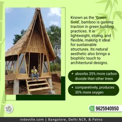I design and construct eco-friendly bamboo cottages like this A-frame model. This type of structure is ideal for resorts, farmhouses, or as a personal retreat, offering a sustainable living solution that is both beautiful and resilient.