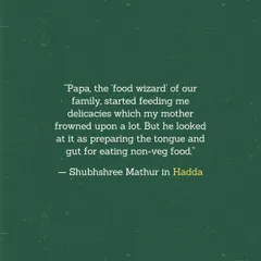 "Papa, the 'food wizard' of our family..." A quote from Shubhshree Mathur in our book, telling the story of how her father prepared her palate for new tastes.