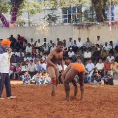 We honor the roots of combat with traditional Kusti, or Indian wrestling. Here, two of my students are engaged in a match, showcasing the raw strength and technique that forms the foundation of grappling.