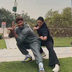 Gratitude overflow. Getting to strike a pose with the man who inspires so many of us. His humility and warmth are as impressive as his skills.