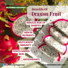 Dragon fruit is more than just an exotic treat. As shown here, it's packed with nutrients and antioxidants that can help boost immunity, fight aging skin, and reduce the risk of diabetes.