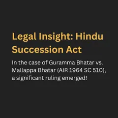This insight from a significant Supreme Court ruling clarifies a father's ability to gift immovable property to his daughter under the Hindu Succession Act. I use such legal precedents to build the strongest possible case for my clients, ensuring property distribution is equitable and legally sound.