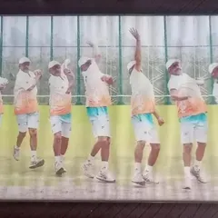 This sequence breaks down my own bowling action frame by frame. It shows the complete kinetic chain, from the run-up and load to the release and follow-through, which is the foundation of my biomechanics coaching.