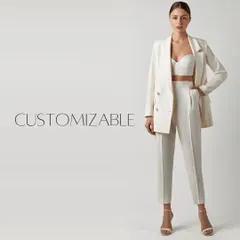 Your suit should be as unique as you are. Every piece I make is customizable, from the color and fabric to the fit and style details. We will work together to create your dream outfit.