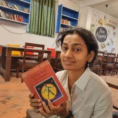 Motivation can be found in unexpected places. While waiting in a cafe in Rishikesh, I found a copy of the Hatha Yoga Pradipika. It was a beautiful reminder to not skip my practices, even while traveling.
