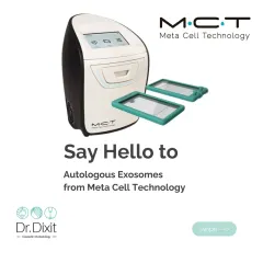 Introducing Meta Cell Technology (MCT), which allows us to use autologous exosomes from your own blood. This advanced procedure stimulates collagen, reduces fine lines, and promotes natural healing for both skin and hair.